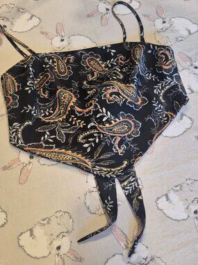 French Kiss Paisley Top Medium